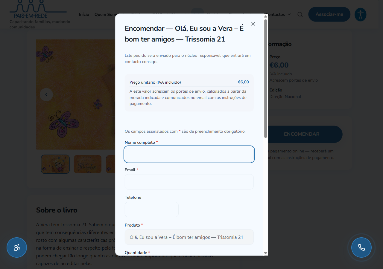 Captura de ecrã usada como evidência do requisito 9.1